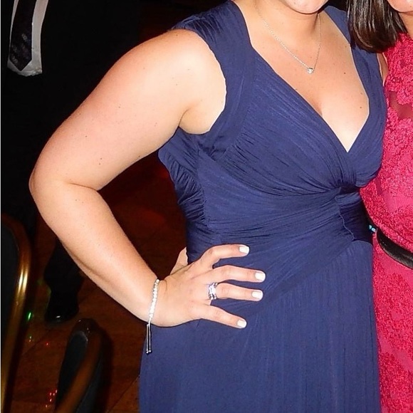 BCBG Max Azria Sophia Sleeveless Blue Dress - Picture 10 of 10